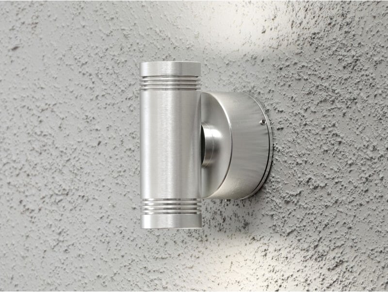 Konstsmide - Wandleuchte monza, Up/Down-light, massives Alu, h: 12 cm, IP54