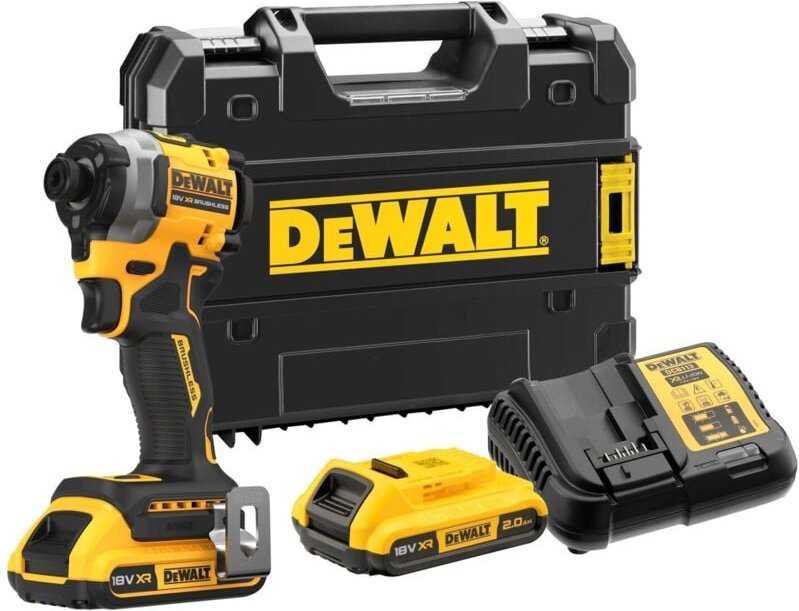 DCF850D2T Akku Schlagschrauber 3-Gang bürstenlos 18V - 2Ah 2 Akkus Koffer tstak - Dewalt