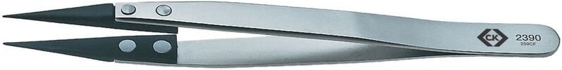C.k T2390 Bestückungspinzette 249CF Spitz, fein 130 mm