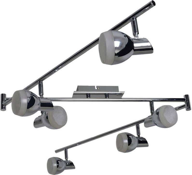 Naeve CHROMEY Deckenstrahlerleiste Chrom 6xLED 3000K