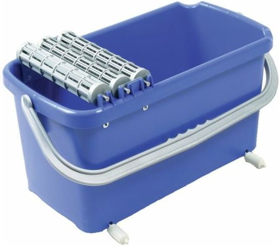 Waschsystem maximo Profi 23 l mit Metallachsen set 1 mit Waschwalzen und Laufrollen