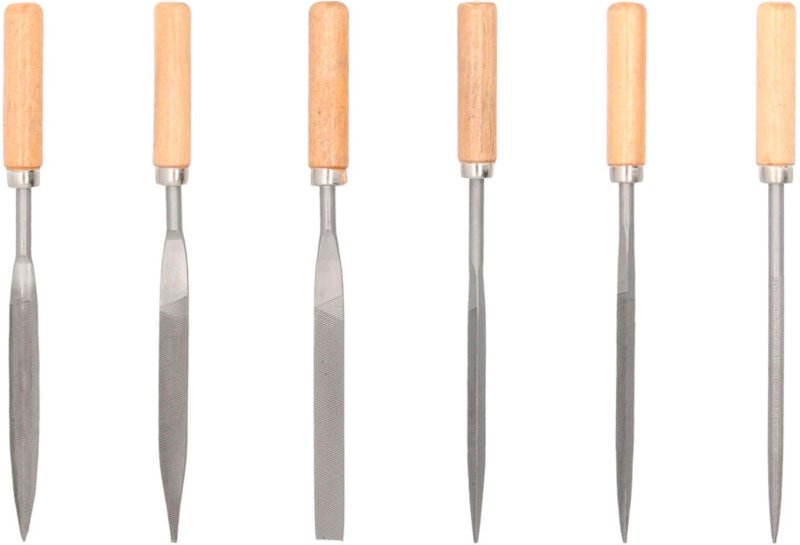 Kleines Eisenfeilenset, 6-teiliges Sortiment