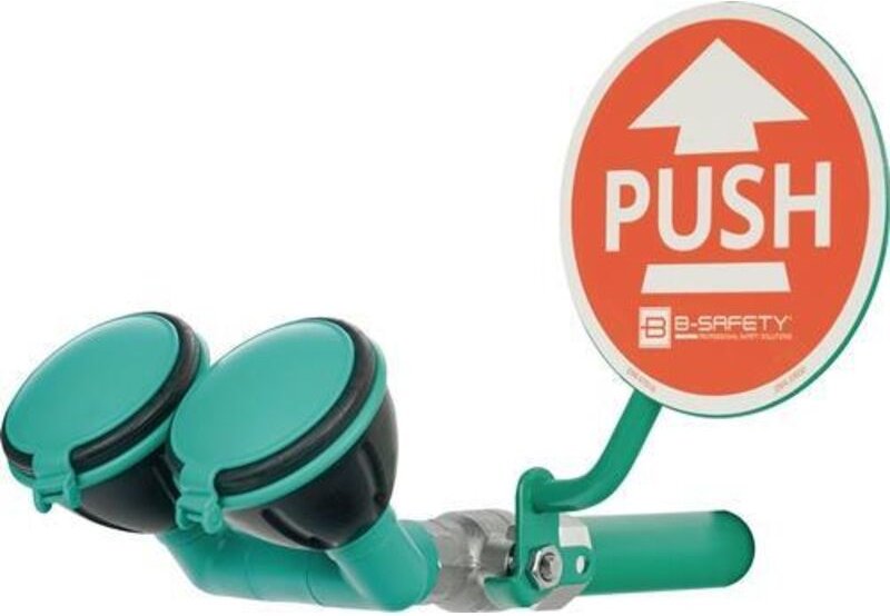 Augendusche ClassicLine m.zwei Brausek枚pfen 45Grad Wm.Anschl.3/4AG Zoll