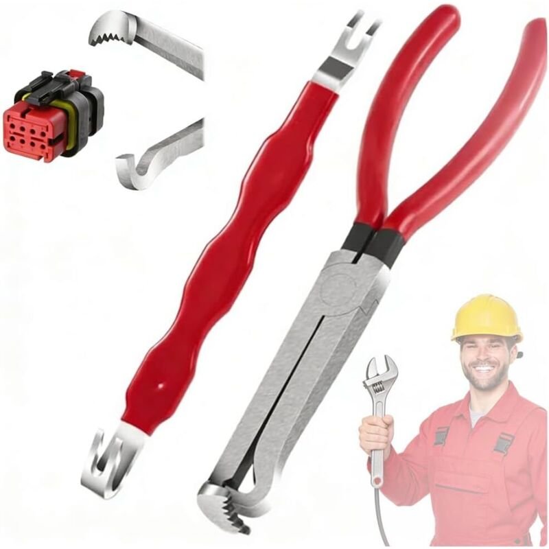 Trennzange für elektrische Verbindungen, Steckertrenner 2026, Kfz-Steckerzange, Steckerzange, Werkzeug zum Entfernen von...