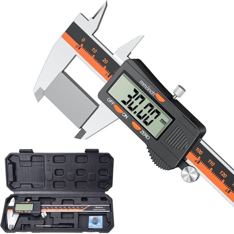 Digitaler Messschieber, 150 mm elektronischer Mikrometer-Messschieber, Messschieber-Messwerkzeuge
