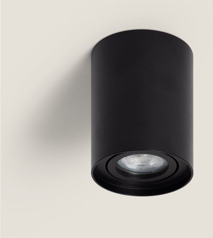 Ledkia - Deckenleuchte Aluminium Quarz Schwarz Schwarz