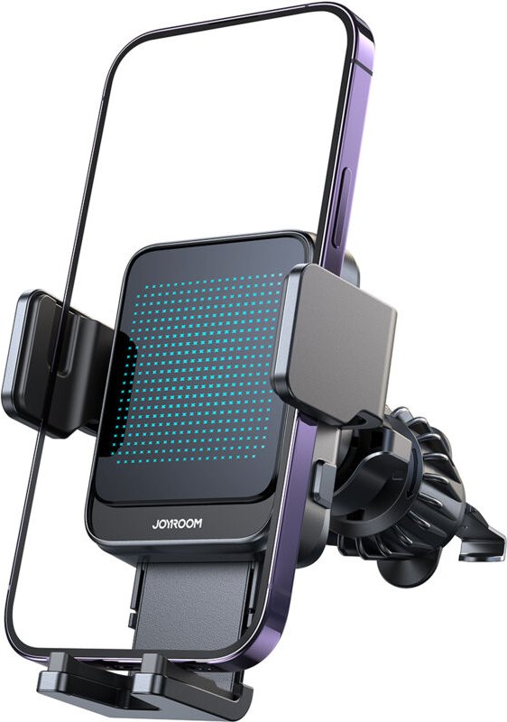 Joyroom JR-ZS341 Telefonhalter mit kabelloser Aufladung für Lüftungsschlitze – Schwarz