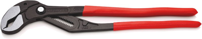 Knipex - Cobra xxl Rohr- und Wasserpumpenzange mit Kunststoff überzogen grau atramentiert 560 mm