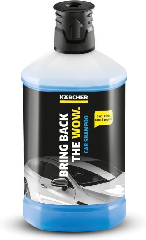 Kärcher Reinigungsmittel rm 610 1 l Autoshampoo 3in1, 6.295-750.0