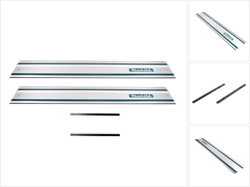Makita Führungsschienen Set 2x Führungsschiene 1000mm + 2x Führungsschienenverbinder