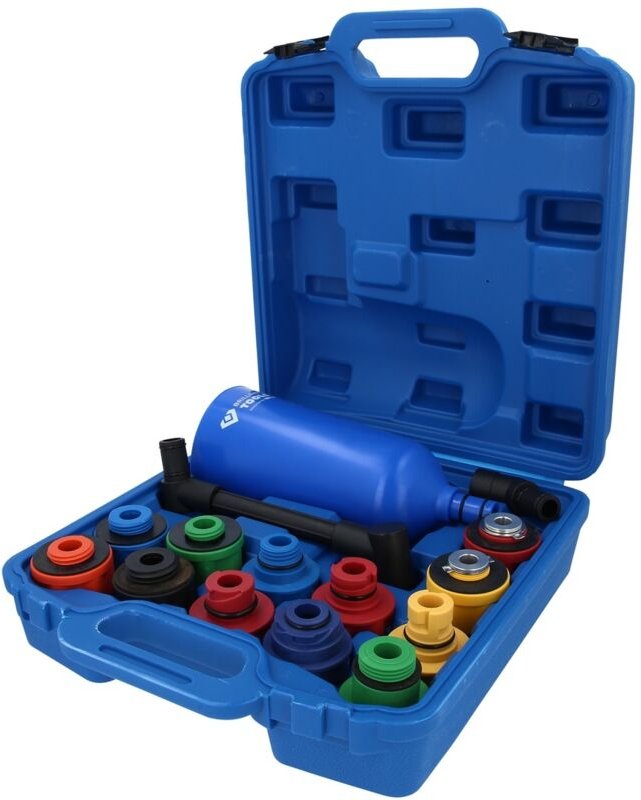 Thumbnail - Master Öl-Einfülltrichter-Satz mit drehbarem Winkelarm, 15-tlg