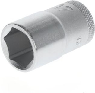 Steckschlüsseleinsatz 19 1/2 ″ 6-kant Schlüsselweite 17 mm Länge 39,5 mm