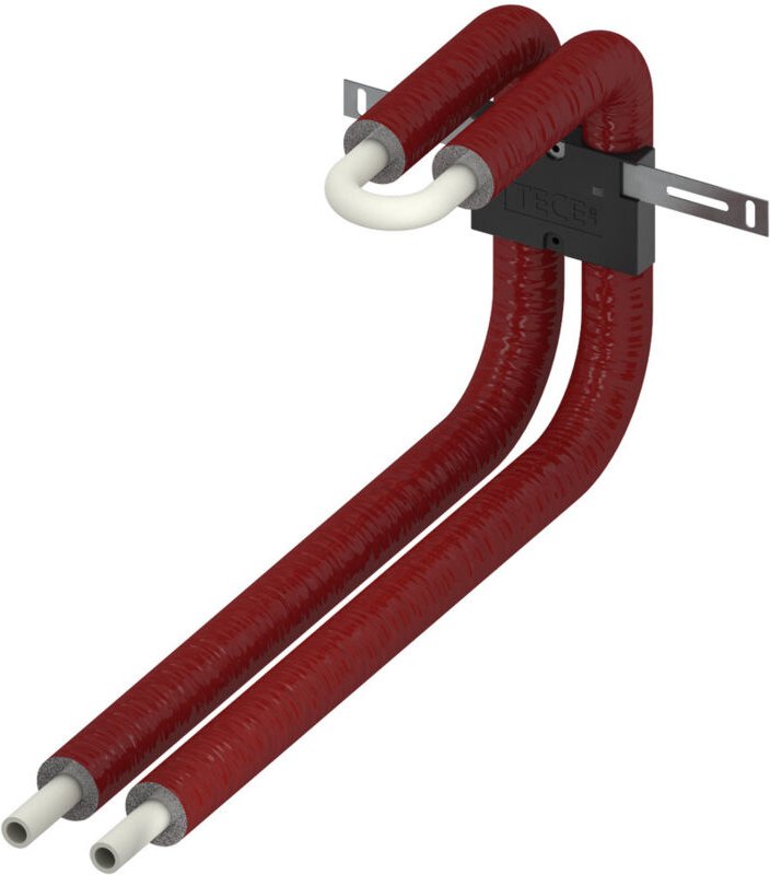 Flex Heizkörper Montagemodul für Ventilkompaktheizkörper Wandmontage Dimension 16mm - Tece