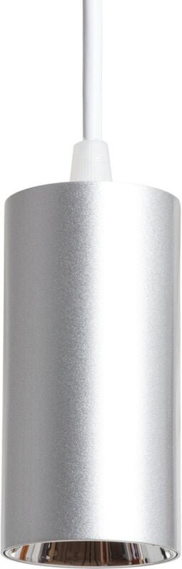 Ledkia - led Pendelleuchte 9W Aluminium Misoh (2700K - 4000K - 6000K) 38º Weiß / Silber cct