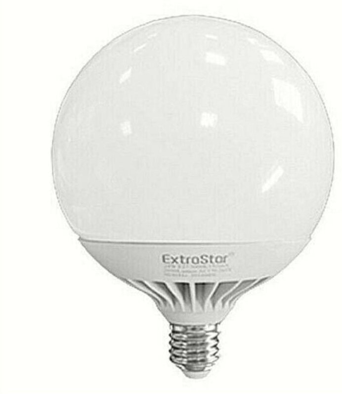 Trade Shop Traesio - Trade Shop - lampe led glühbirne E27 24W 2050LM G130W warmes licht kugel weiss kugel -