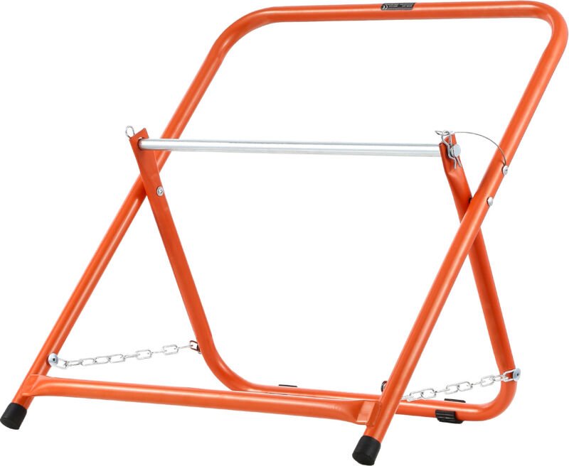 Mophorn Faltbarer Drahtspulenhalter aus Stahl, tragbarer Kabelspender mit einer Tragkraft von 45 kg, geeignet zur Aufbew...