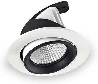 Downlight Out s 25.9W Blanco Cálido 3000K cri 80 53.5º Blanco 1939LM, Iluminación de Techo