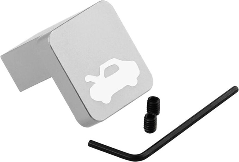 Tlily - Auto Hood Latch Griff Release Reparatur Für Honda Civic 1996-2005 crv 1997-2006 für Element 2003-2011 silber