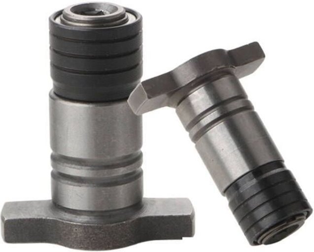 Tlily - 2Pcs Elektrische Schlüssel Quadrat Welle zu T-Förmigen Schraubendreher Lithium-Schlag Zubehör