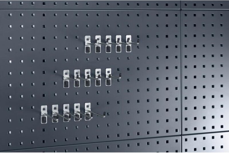 Hakensortiment 15-teilig für Lochplatten für Lochplatten bott