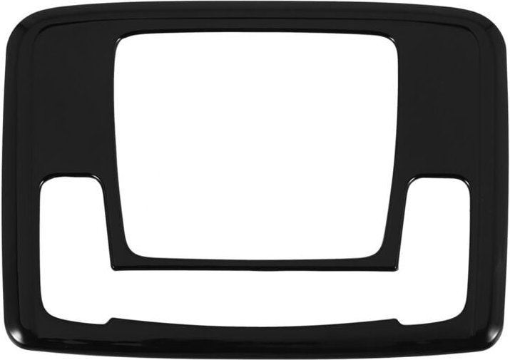 Tlily - Auto Glänzend Schwarz Innen Vorne Lesen Licht Lampe Abdeckung Trim Aufkleber für Vezel -v 2021 2022