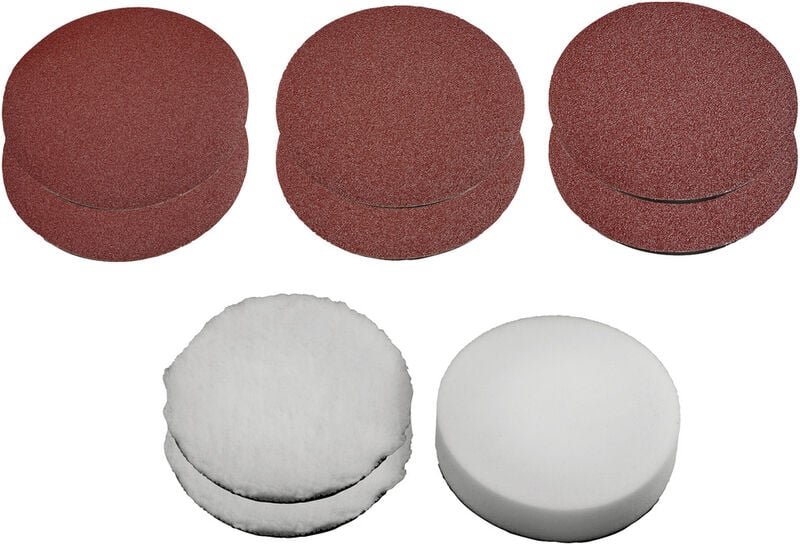 2093246 Polierhauben / Schleifscheiben Zubehörsatz - Einhell