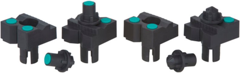 Thumbnail - 4 Spannbacken mit Auflagepins - 6166000 - Wolfcraft