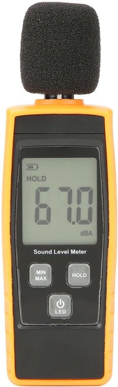 RZ1359 LCD Digital Schallpegelmesser, DB-Meter, Umgebungslärmtester