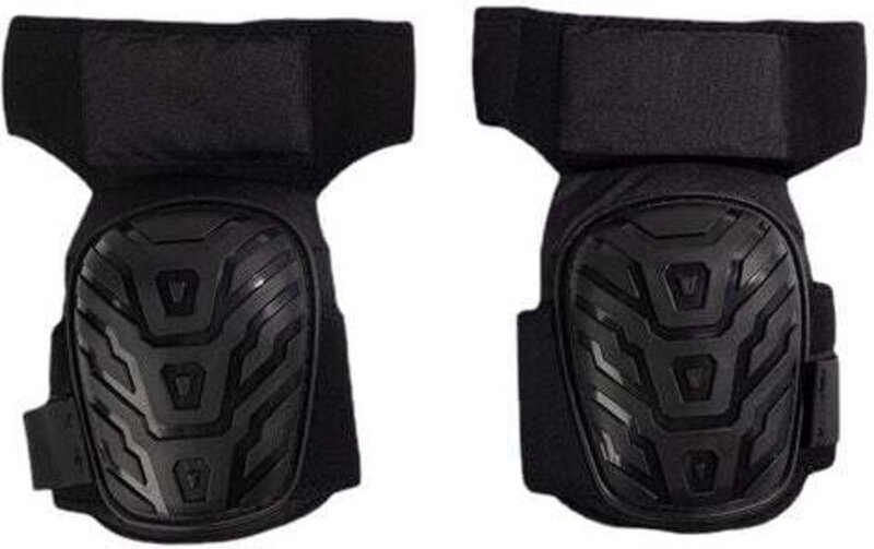 2x Gel-Knieschoner für Fliesenlegen, Knieschutz, Gartenarbeit, stufenlos verstellbar