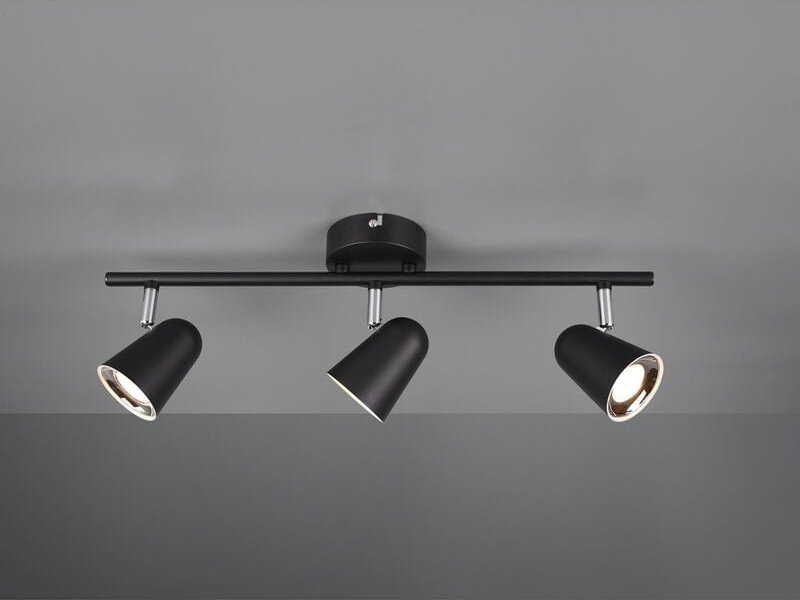 Thumbnail - Led Deckenstrahler toulouse Schwarz 3-flammig, Breite 48cm