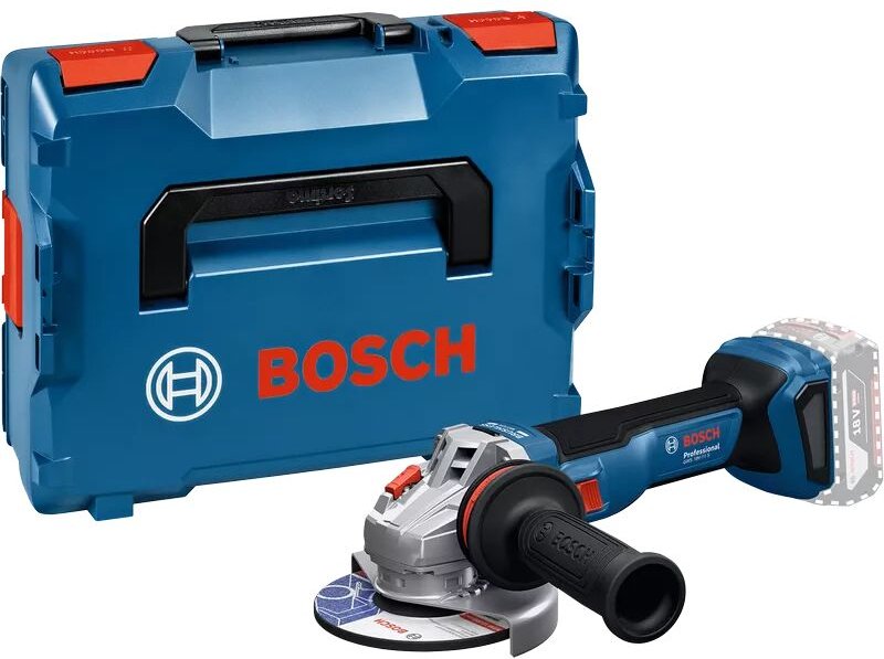 Bosch Akku-Winkelschleifer gws 18V-11 s ohne Akku und Ladegerät in l-boxx
