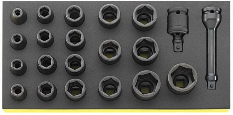 Stahlwille TCS 50IMP/19/2 Werkzeugsortiment L-CONTROL EINLAGEN-SYSTEM