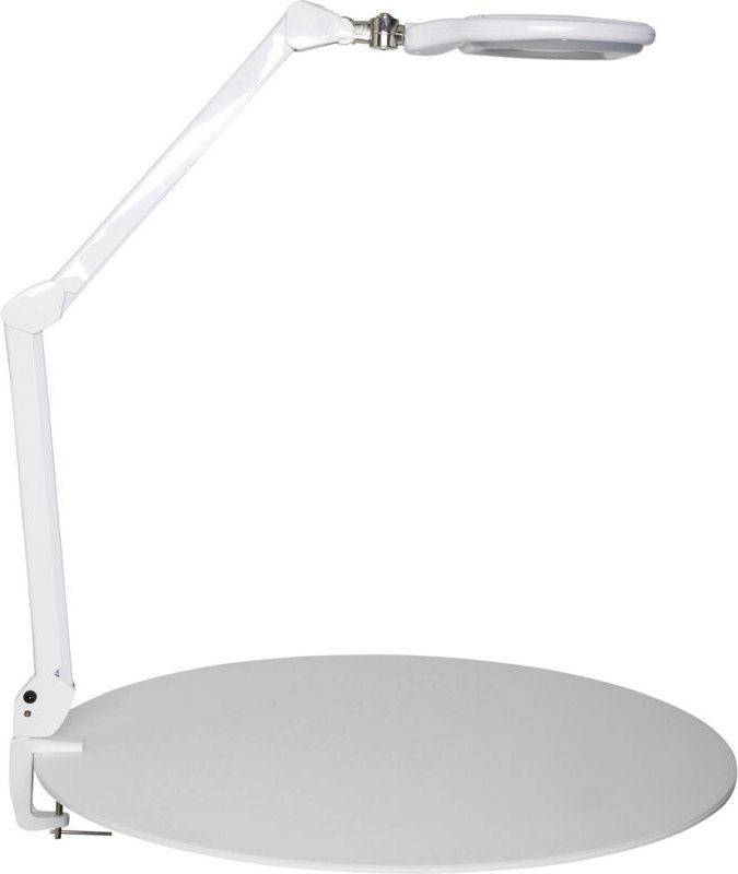 8266002 LED-Lupenleuchte mit Klemmfuß crystal Vergrößerungsfaktor=1.75 x 2021 Energieeffiz - Maul