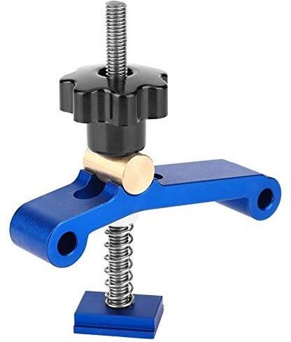 T-Schienenklemme, T-Nut-Klemmen, geeignet für viele Tischlerei- und Metallbearbeitungsanwendungen, T-Nut-Halteklemmen-Se...