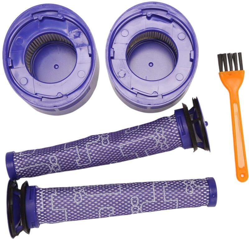 2er-Pack Ersatz für V8-Vorfilter + HEPA-Post