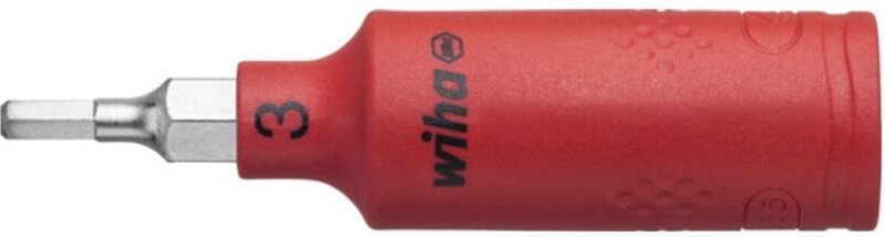 Thumbnail - Schraubendrehereinsatz 1/4' Innen-6kt vde 3x65mm - Wiha