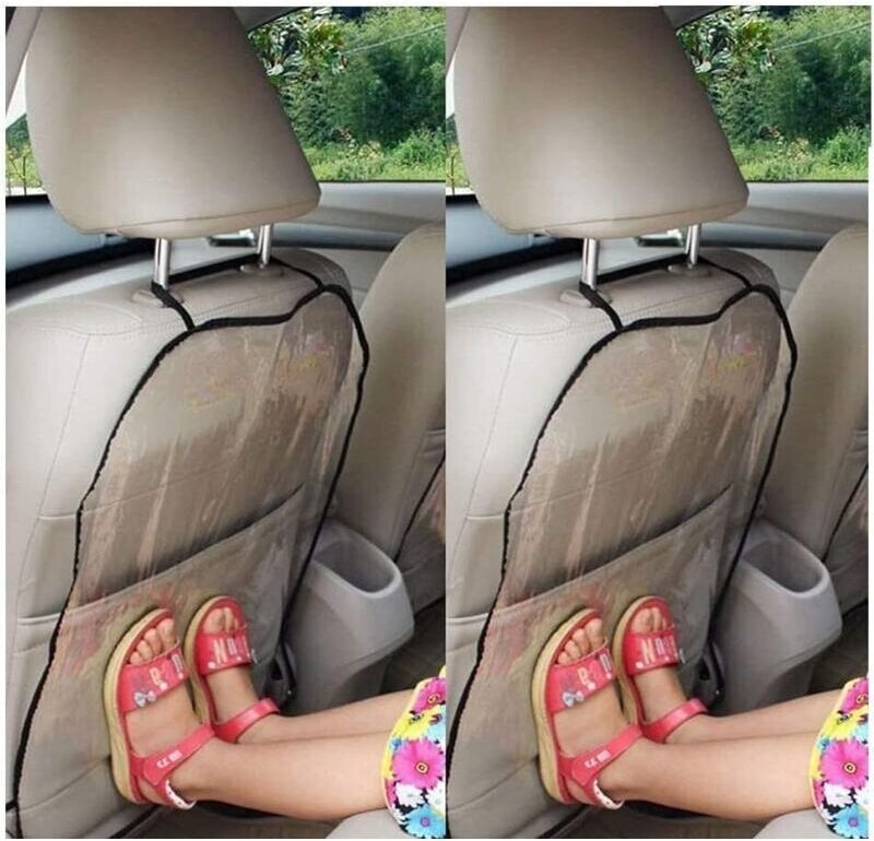 2-teiliger Autositzbezug, Kindersitzschutz, Schmutzfangmatte, Schmutzfangmatte, Trittschutz, staubdichter Rücksitz, Schu...