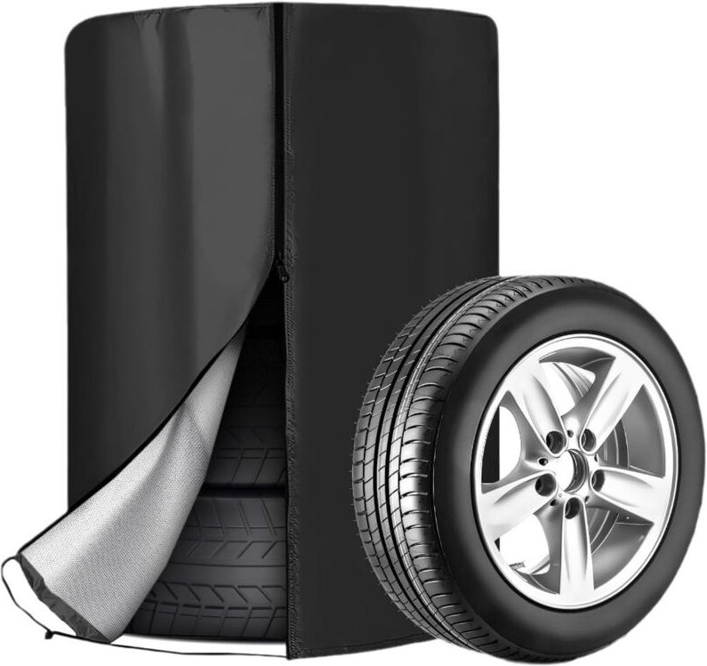 Universal-Reifenabdeckung: 85 x 120 cm Autoreifenabdeckung, wasserdichte, staubdichte Reifenschutzhülle, universelle Rei...