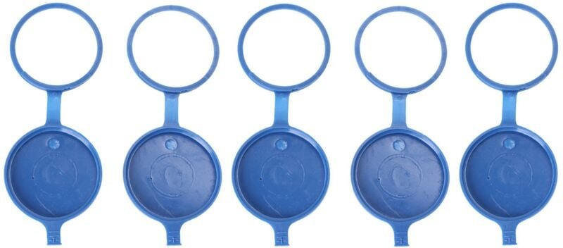 Tlily - 5 StüCke Auto Wind Schutz Scheibe Scheiben Wischer Waschmittel FlüSsigkeits BehäLter Tank Flasche Topf Deckel fü...