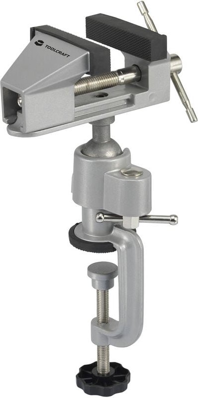 Toolcraft - Schraubstock TO-7565019 Backenbreite: 78 mm Spann-Weite (max.): 50 mm