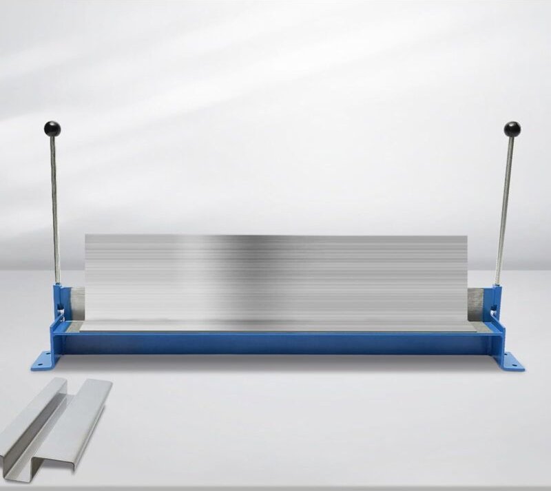 Manuelle Blechbiegemaschine 914mm Abkantbank - 1,2mm Stahlblech Biegen (0-90° Schwenkbiegung/45 Stahl/Sicherheitsgriffe)...