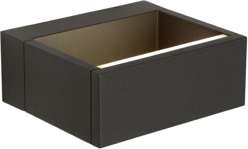 Lucide - goa - Wandleuchte Innen/Außen - led - 1x10W 3000K - IP54 - Anthrazit