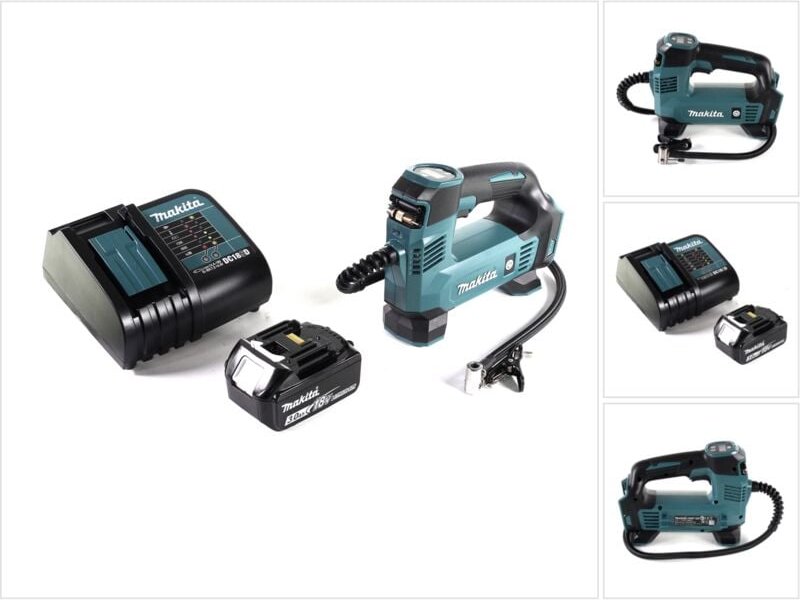 Makita DMP 180 SF1 Akku Kompressor 18 V 8,3 bar + 1x Akku 3,0 Ah + Ladegerät