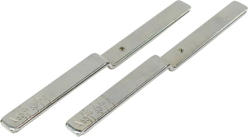 Maßstabschiene, 2 Stk., für Handkreissägen - Makita