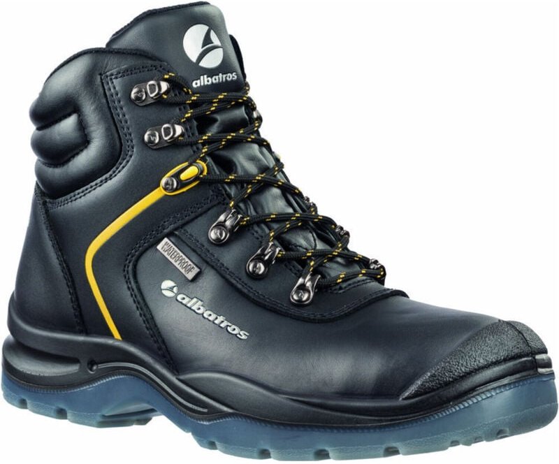 Albatros - gravity ctx mid 631120-43 Sicherheitsstiefel S3 Schuhgröße (eu): 43 Schwarz, Gelb 1 St.