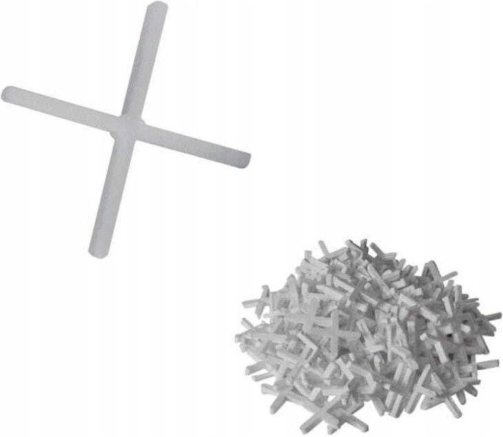 Fliesenkreuze für 2 mm Fliesen, 200 Stück weiß