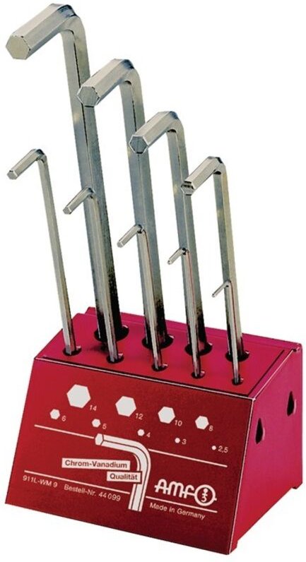 Winkelschraubendrehersatz 911L-WM9 9-tlg.Werkstattständer SW 2,5-14mm