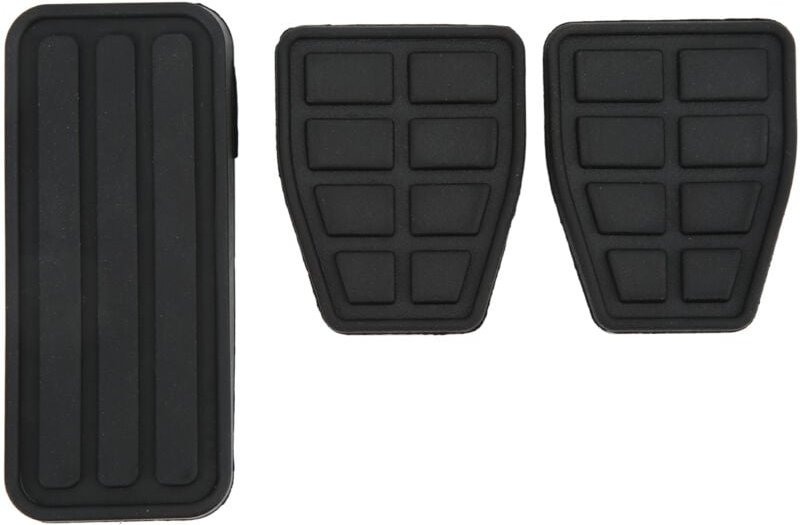 Thumbnail - Zoternen - 3-Pedal-Kit Gaspedal Bremse Kupplungspedal Schwarzer Gummi Flexibler Verschleißschutz Ersatz für T4 Transport...
