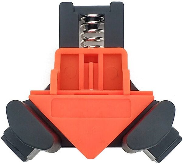 Eckverbindungsklemme, 4 Stück, 90-Grad-Winkelklemmen, Eckpressen für Holzbearbeitung, Bohren und Bilderrahmenherstellung...