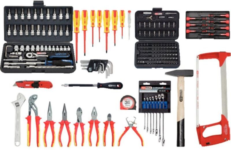 KS Tools Premium Max Elektriker-Werkzeugkoffer, 195-tlg